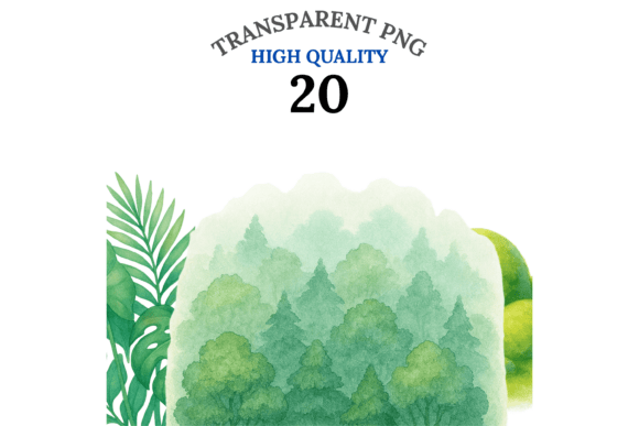 Download Green Background Clipart Set - Premium Resources