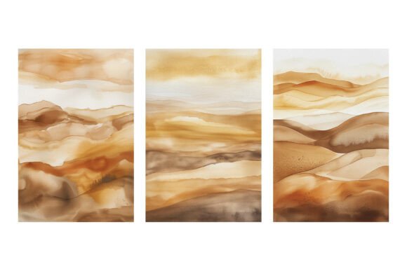Download Abstract Dunes Backgrounds Print Set - Print Collection