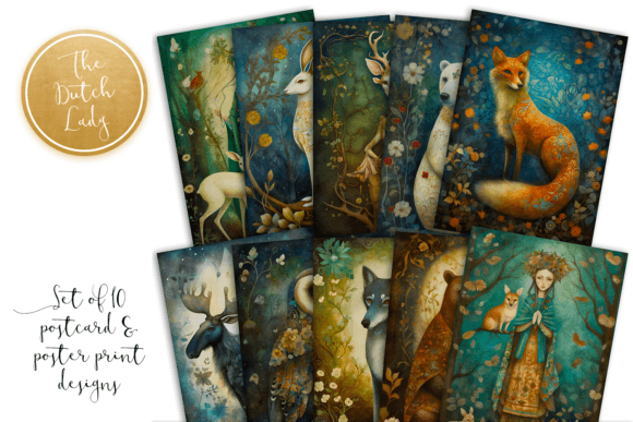 Download The Holy Forest Postcard Art Prints - Print Collection