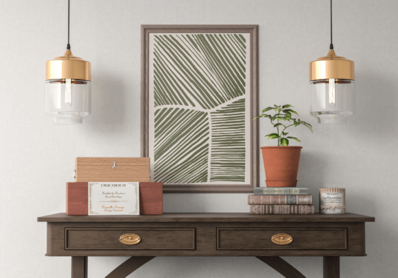 Download Abstract Painting Green Lines Art - Abstract painting Collection