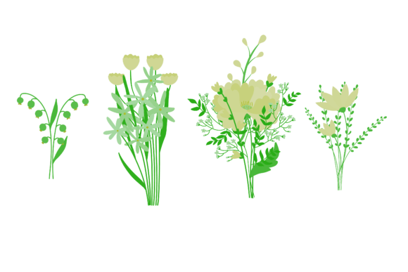 Download Set Art Flower Branch - Branch Collection