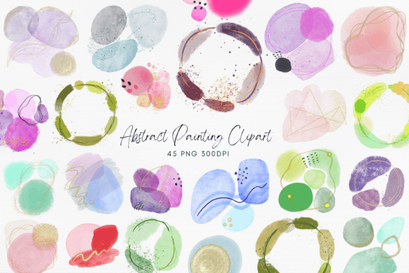 Download Abstract Painting PNG Elements - Abstract painting Collection